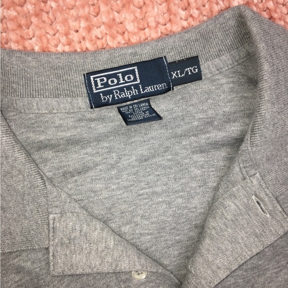 Polo Ralph Lauren Men’s Short Sleeve Polo Shirt Gray size XL - Picture 5 of 5